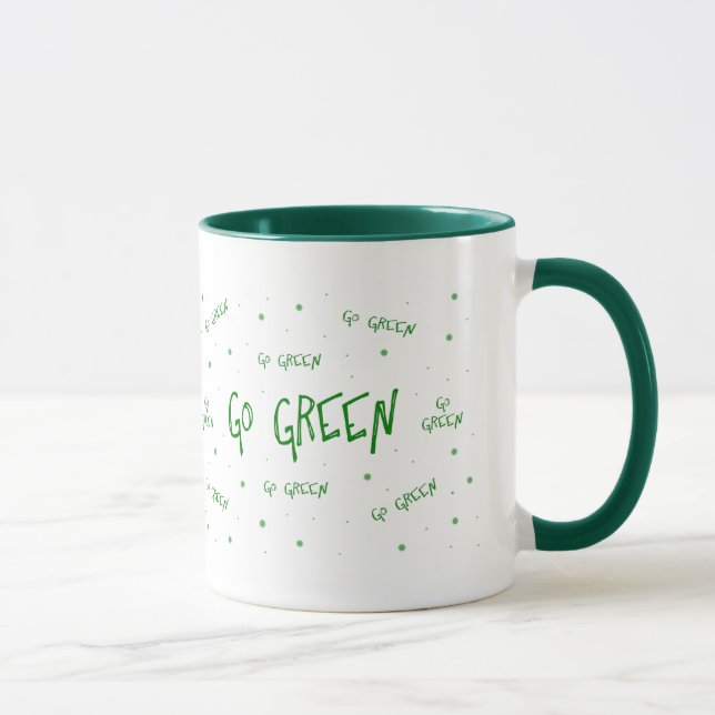 Gå Green Mugg (Höger)