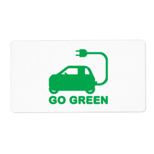 Gå grön ~ Drive Electric Cars Fraktsedel