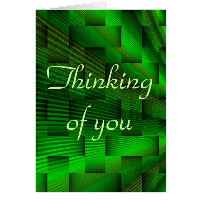 Gå grön_ hälsningskort (Framsidan)