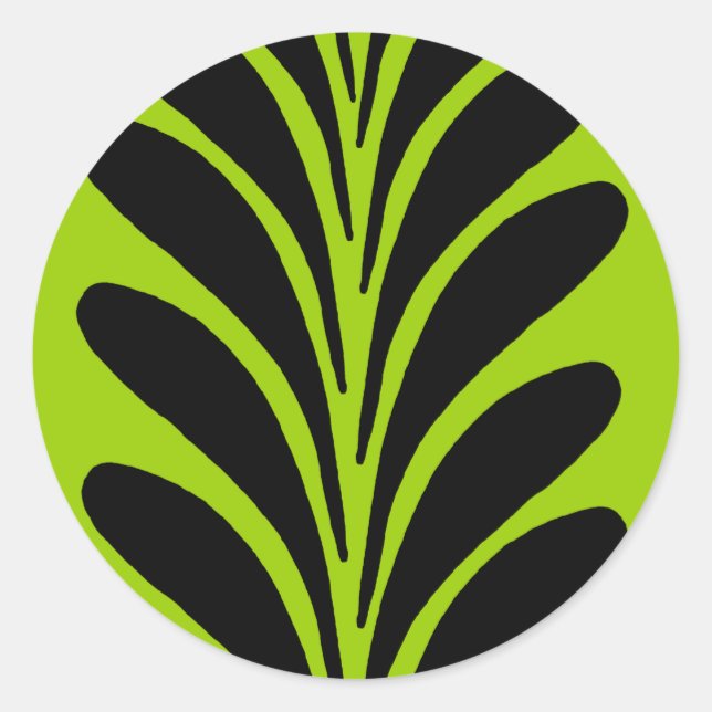 Gå grön runt klistermärke (Framsida)