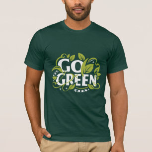 Gå grön t shirt