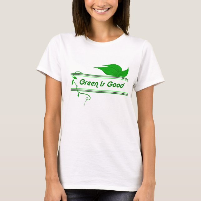 Gå grön T-shirt (Framsida)