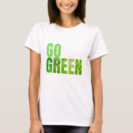 Gå grön t shirt
