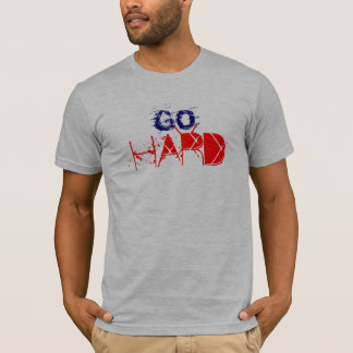 GÅ HÅRT ELLER GÅ HEM TEE SHIRT