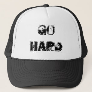 Gå hårt truckerkeps
