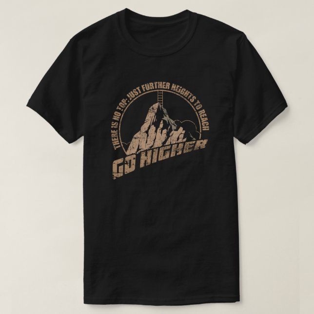 Gå högre t shirt (Design framsida)