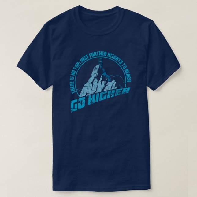 Gå Högre T Shirt (Design framsida)