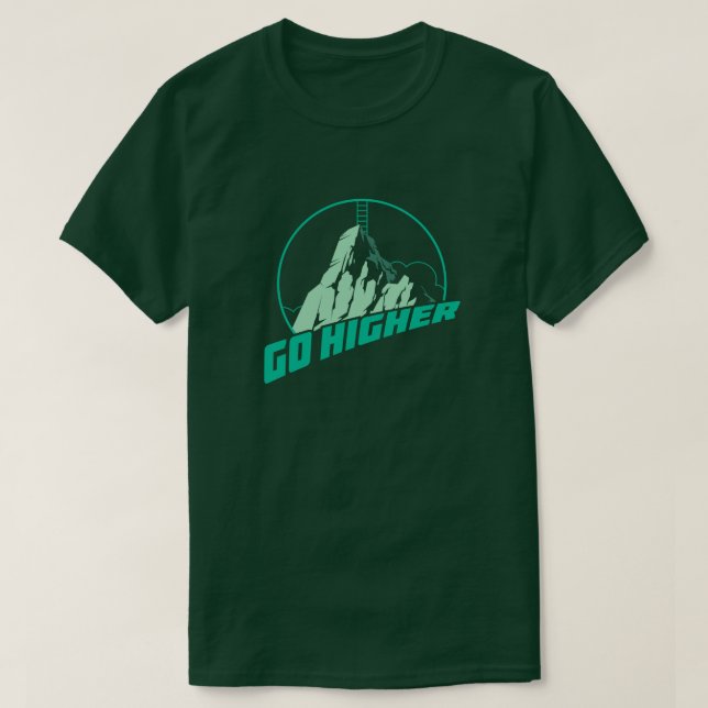Gå högre t shirt (Design framsida)
