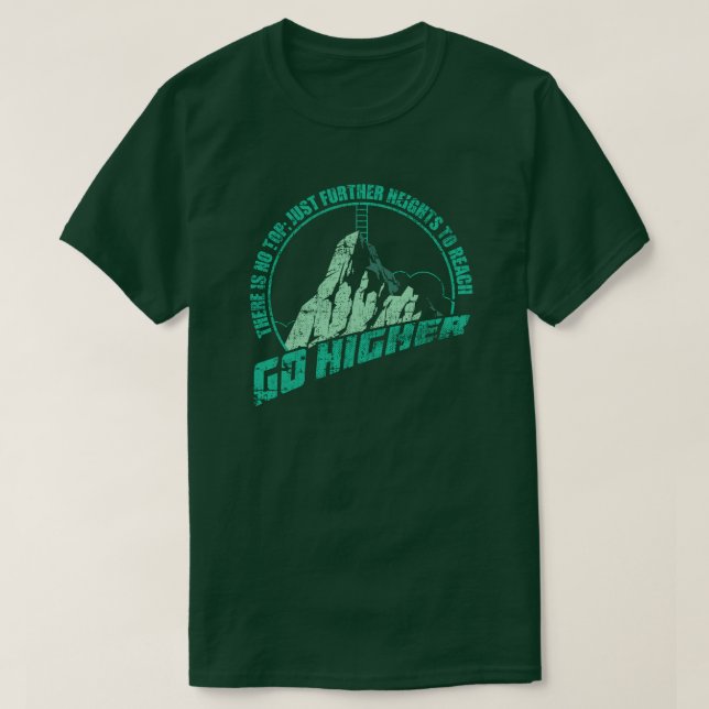 Gå högre t shirt (Design framsida)