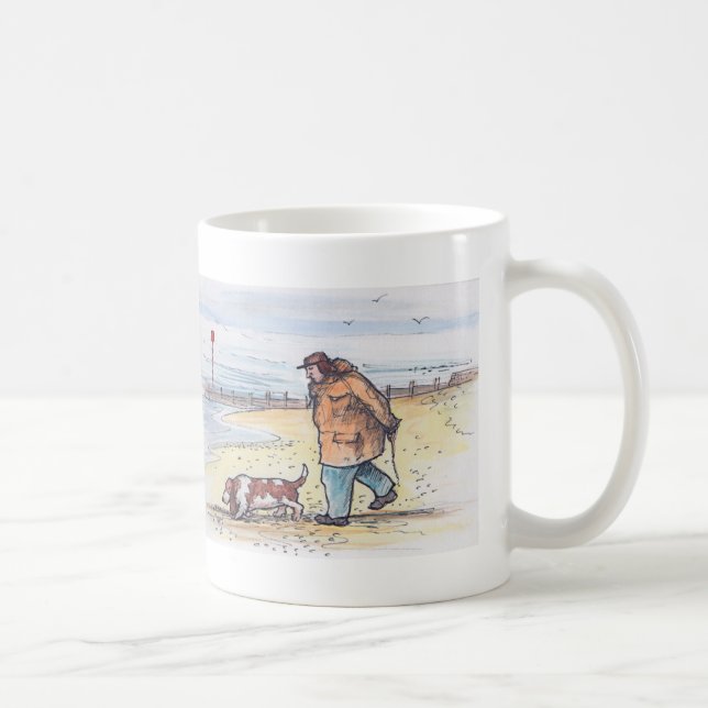 Gå hunden - 02 kaffemugg (Höger)