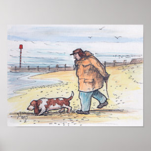 Gå hunden - 02 poster