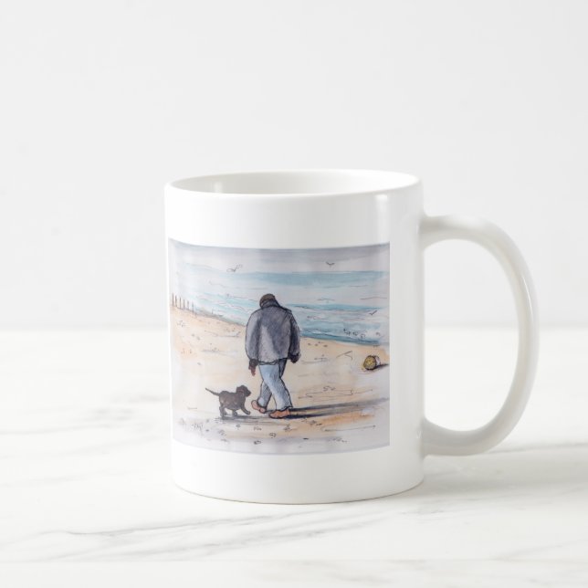 Gå hunden - 05 kaffemugg (Höger)