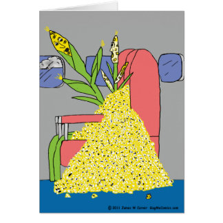 "Gå i ax allt ", Hälsningskort