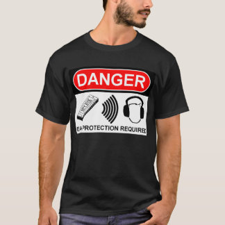 Gå i ax den skydd Krävda svarten Tee Shirt