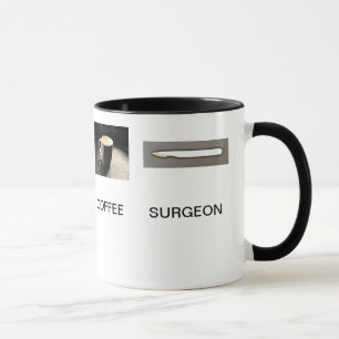 GÅ I AX NÄSKAFFEKIRURGEN MUGG
