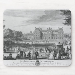 Gå i de Luxembourg trädgårdarna, 1729 Musmatta
