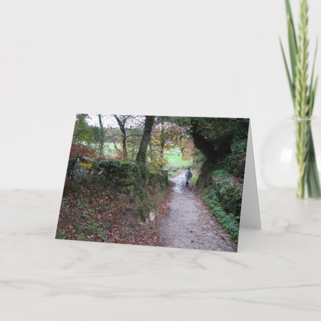 Gå i det Galicia kortet Kort (Framsida)