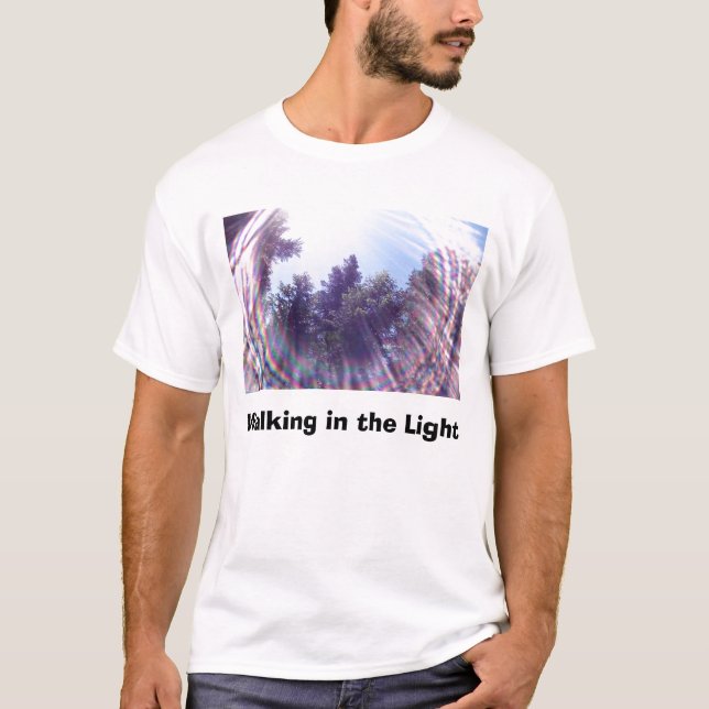Gå i det ljust tee shirt (Framsida)