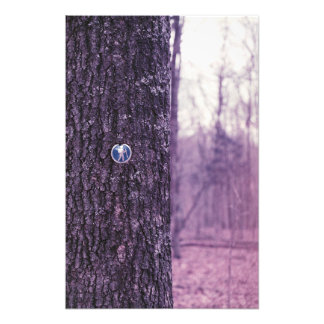 Gå i parken fototryck