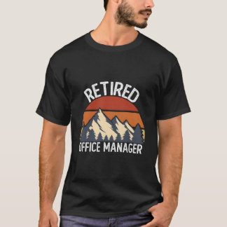 Gå i pension för 2023 Pensionerad kontorsarbetare T Shirt