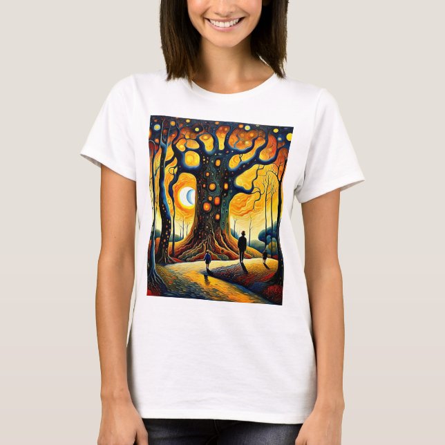 Gå i skogen 1 t shirt (Framsida)