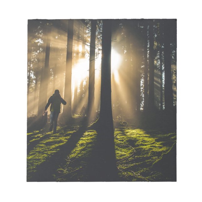 gå i skogen anteckningsblock (Framsida)