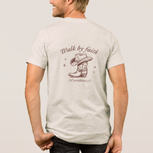 gå i tro t shirt