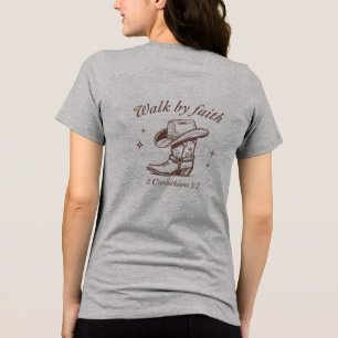 gå i tro t shirt