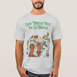 Gå igenom det du går igenom - inspirerande Q T Shirt