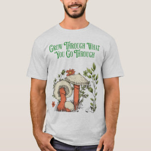 Gå igenom det du går igenom - inspirerande Q T Shirt