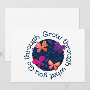 Gå igenom det du går igenom julkort