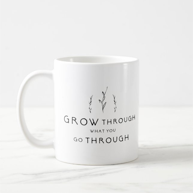 Gå igenom det du går igenom kaffemugg (Vänster)