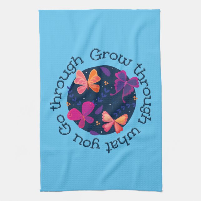 Gå igenom det du går igenom kökshandduk (Vertikal)