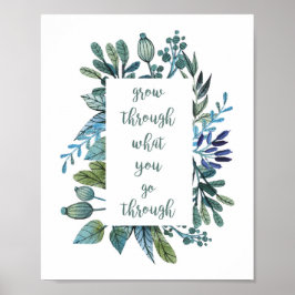 Gå igenom det du går igenom poster