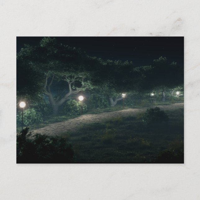 Gå igenom vykortet Skogen 2009 Vykort (Framsida)