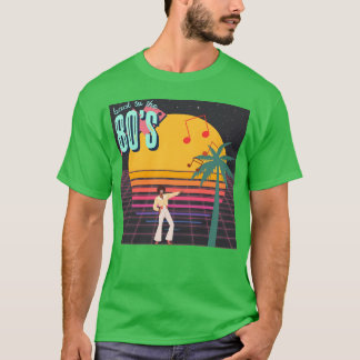 Gå in i 80-talet kille t shirt
