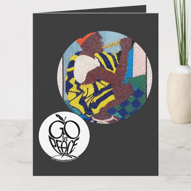 Gå in i fredsflödet och spela upp...Mjukt gratulat Kort (Framsida)