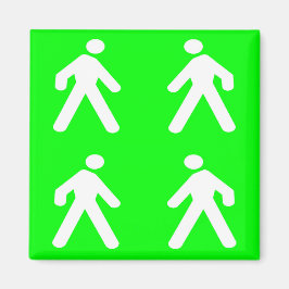 Gå in i grönten magnet