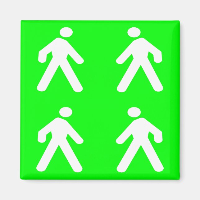 Gå in i grönten magnet (Framsidan)