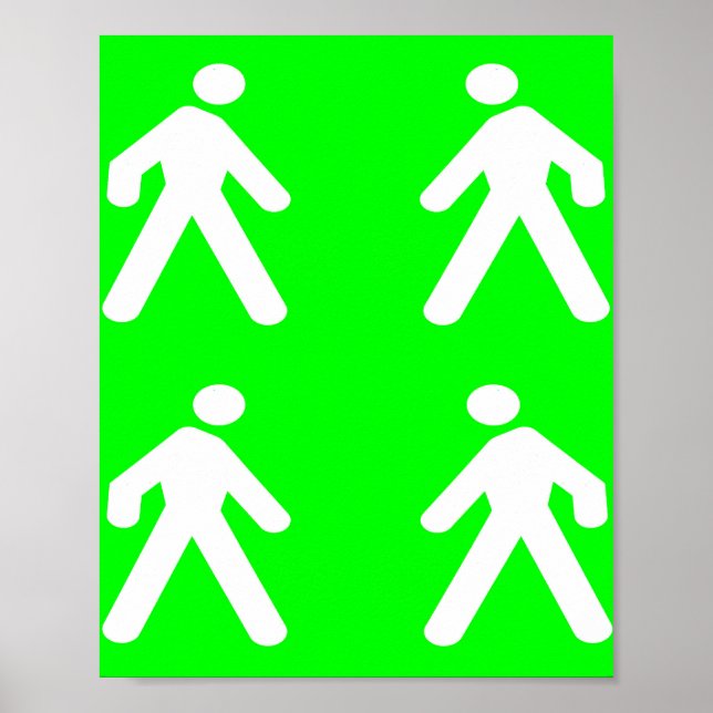 Gå in i grönten poster (Framsidan)