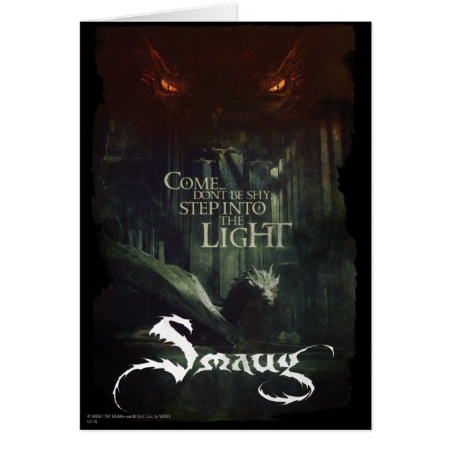 Gå in i ljuset hälsningskort (Framsidan)