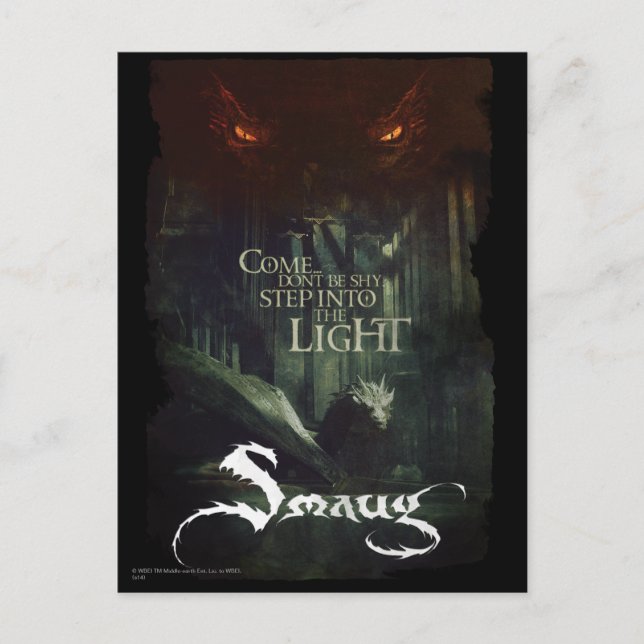 Gå in i ljuset vykort (Framsida)