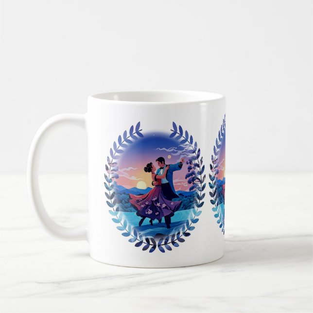 Gå in i morgonljuset Mugg (Vänster)