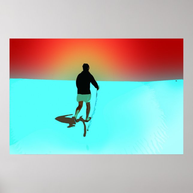 Gå in i öknen poster (Framsidan)