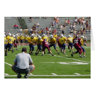 Gå in i spelet hälsningskort