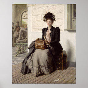 Gå in i världen poster