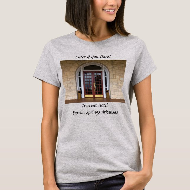 Gå in om du törs T-shirt (Framsida)