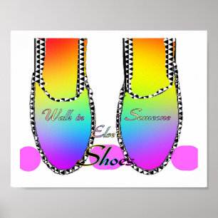 Gå in på Somenone Else's Shoes Poster