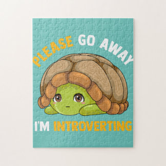 Gå in på väg I_m Inledning av Kawaii Turtle Pussel