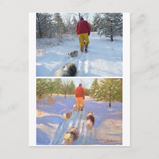 Gå in på vykortet för skogen vykort (Framsida)